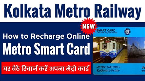 kolkata metro smart card recharge|metro recharge online.